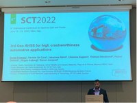 Crash&Tough participates in the 6th International Conference on Steels in Cars and Trucks (SCT 2022)